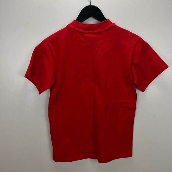 Vintage Rock Springs Guest Ranch Red T-Shirt Womens Small Hanes Beefy USA - Picture 12 of 16
